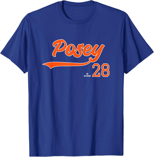 Vintage Gameday Buster Posey San Francisco MLBPA T-Shirt - T-Shirt | Royal