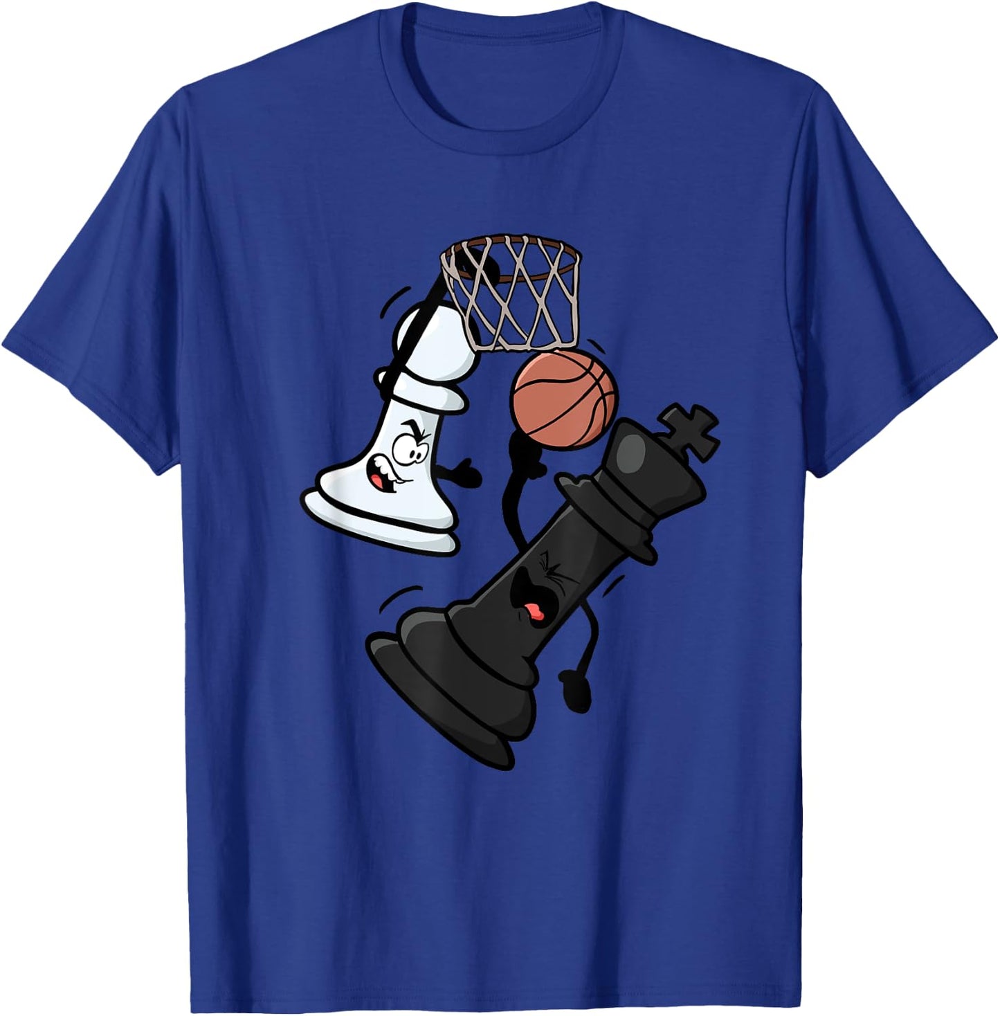 Chess Pawn Dunking on King T-Shirt - T-Shirt | Royal