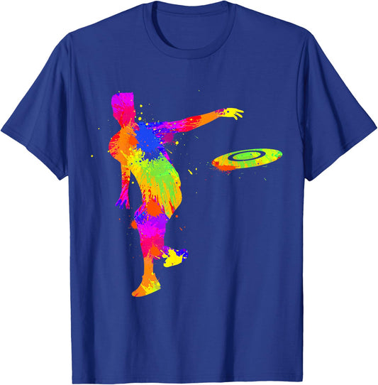 Disc Golf Disc Golf Frisbee T-Shirt - T-Shirt | Royal
