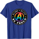 Marvel Pride Rainbow Avengers Logo Belong Believe Be Proud T-Shirt - T-Shirt | Royal