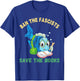 Ban The Fascists Save The Books Funny Book Lover Worm Fish T-Shirt - T-Shirt | Royal