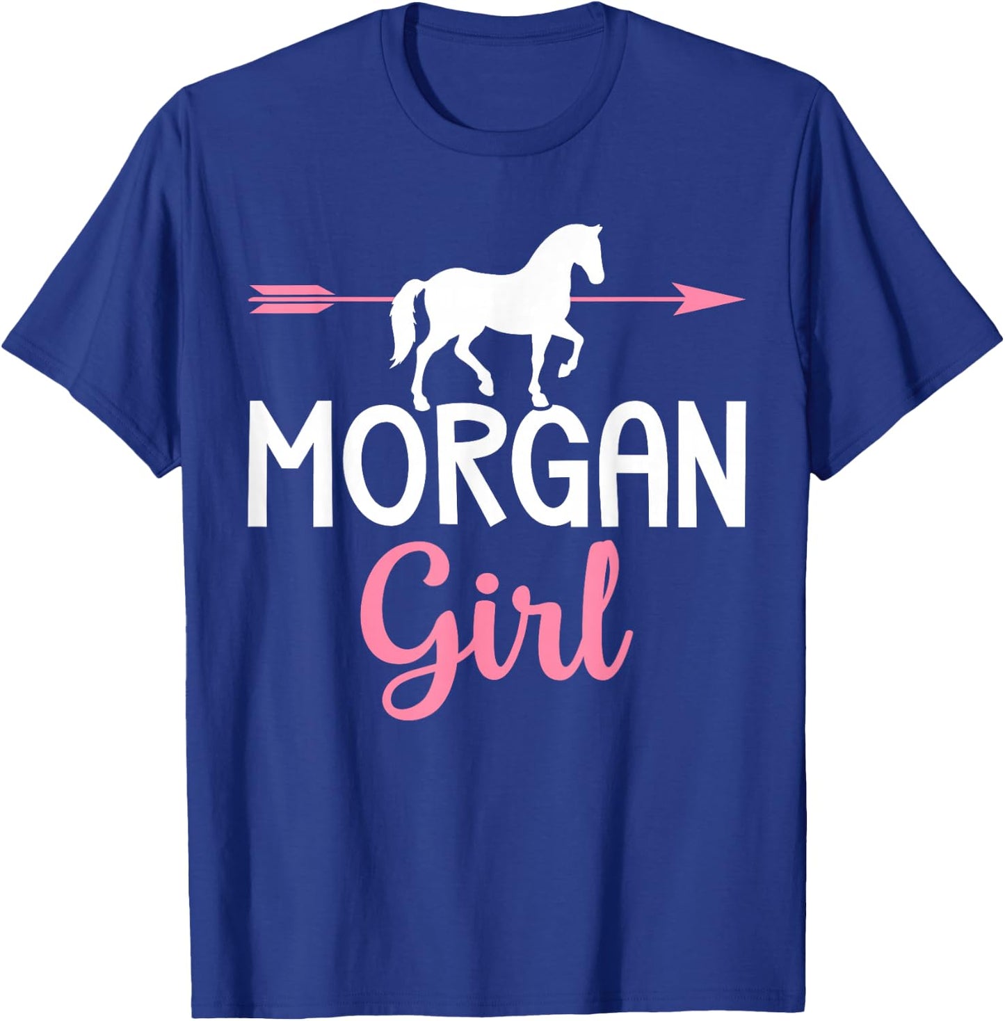 Morgan Girl Morgan Horse Girl Horses Lover T-Shirt - T-Shirt | Royal