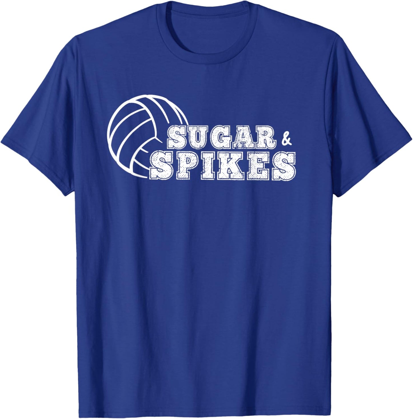Sugar and Spikes Volleyball T-Shirt - T-Shirt | Royal