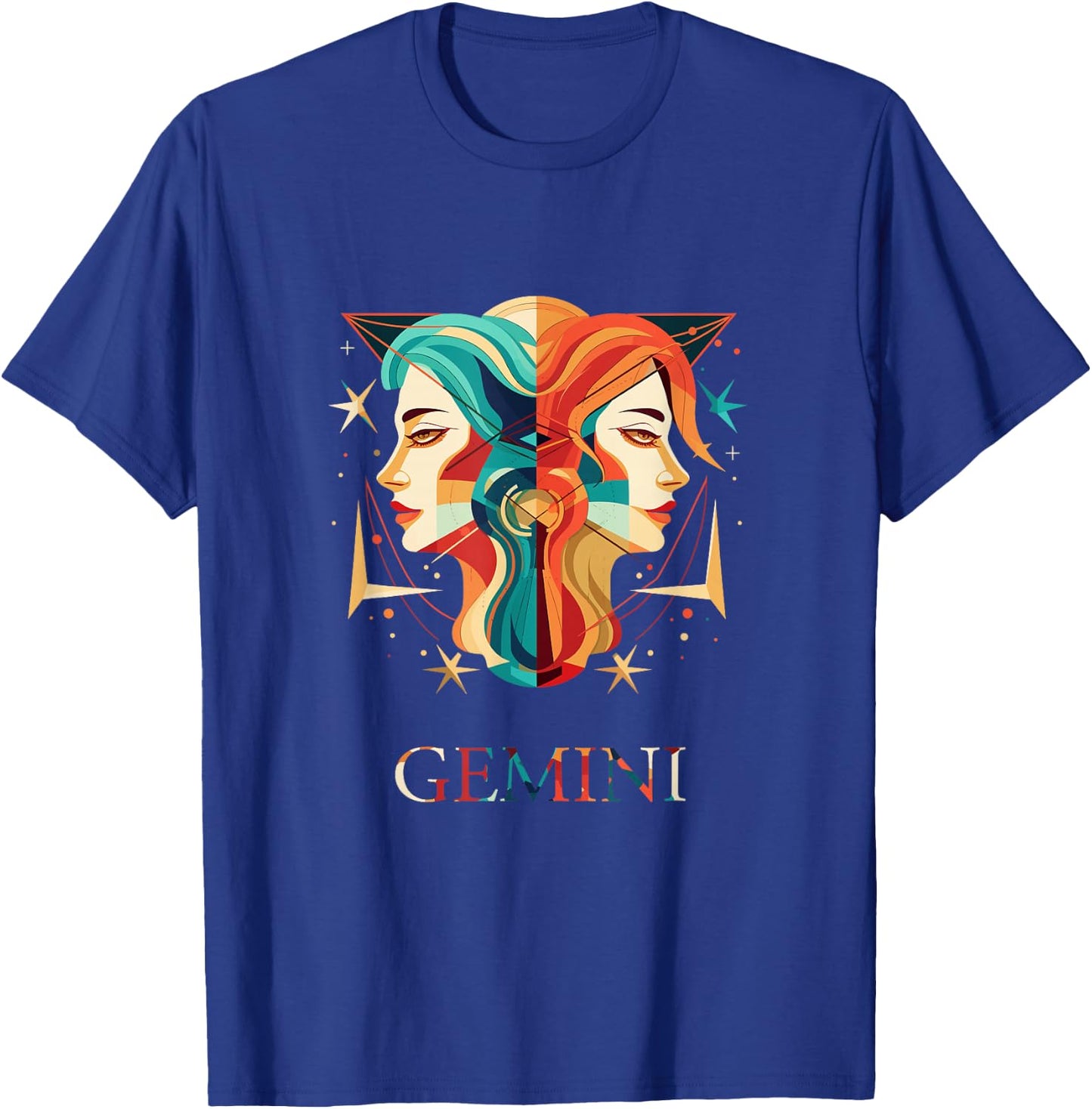 Gemini Zodiac shirt star sign personality T-Shirt - T-Shirt | Royal