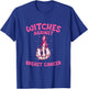 Funny Skeleton Breast Cancer Pink Ribbon Awareness Witches T-Shirt - T-Shirt | Royal