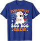 Pediatrics Boo Boo Crew Shirt Funny Nurse Ghost Halloween T-Shirt - T-Shirt | Royal