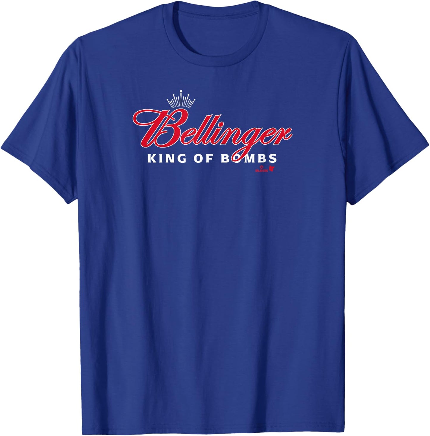 Cody Bellinger: King of Bombs - Chicago Baseball T-Shirt - T-Shirt | Royal