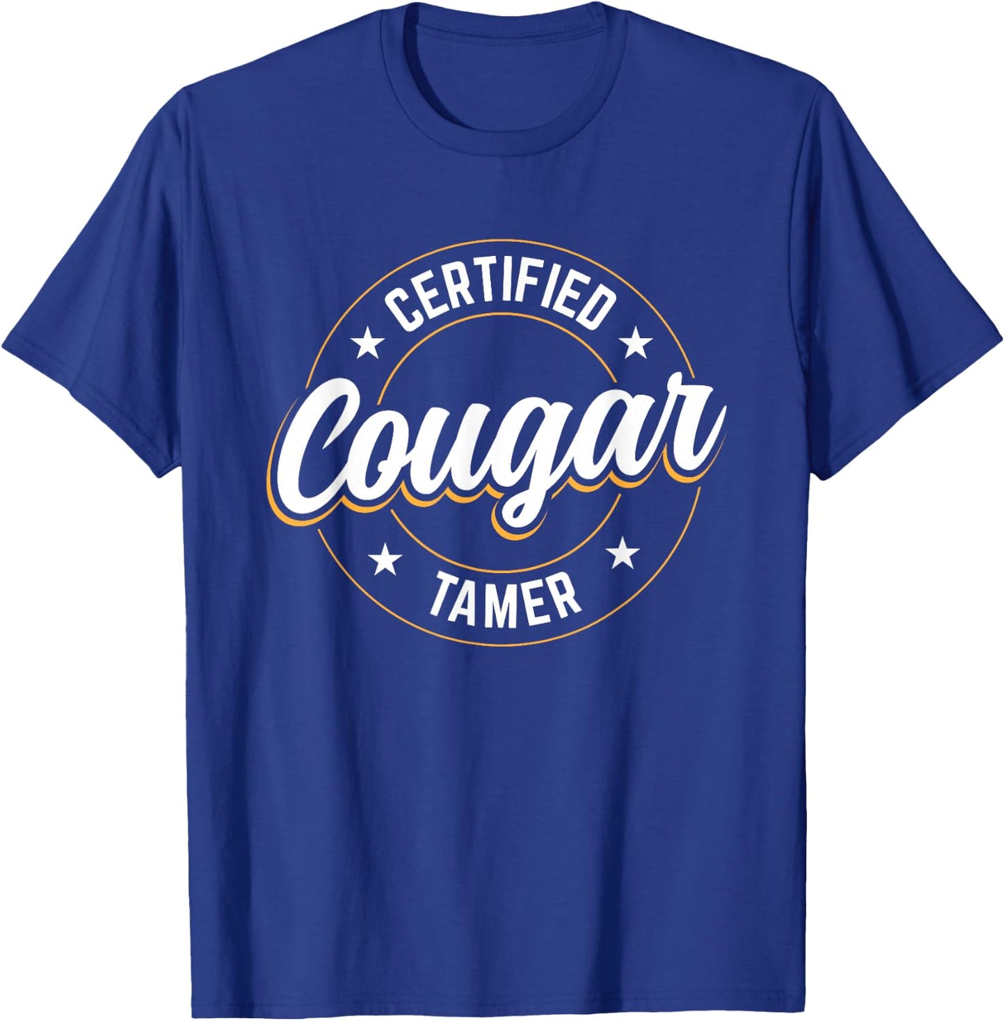 Certified Cougar Tamer T-Shirt - T-Shirt | Royal