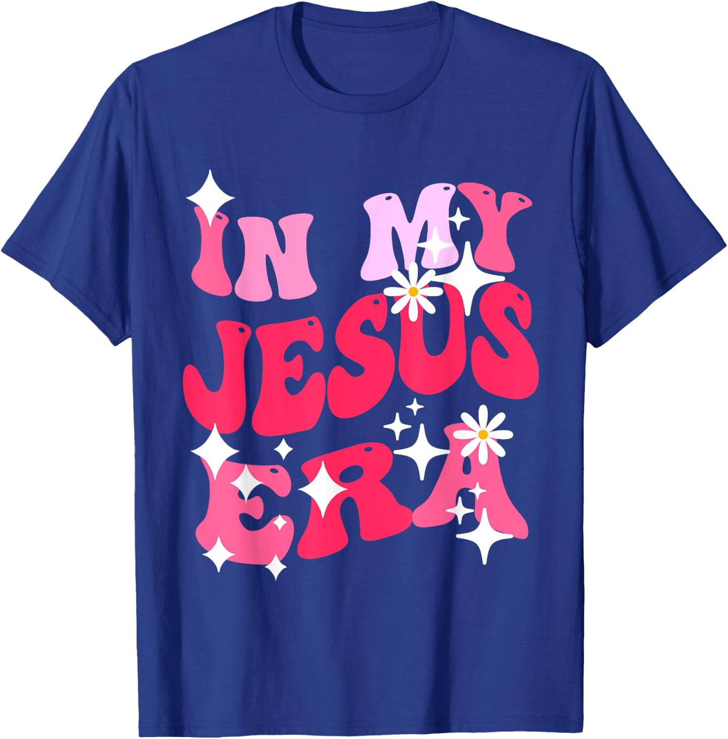 In My Jesus Era Christian Religious Apparel & Kids T-Shirt - T-Shirt | Royal