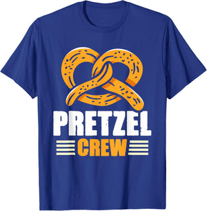 Pretzel Crew Pretzels Brezels Lover Brezel Pretzel T-Shirt - T-Shirt | Royal