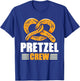 Pretzel Crew Pretzels Brezels Lover Brezel Pretzel T-Shirt - T-Shirt | Royal