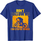Funny Mountain Biking Art Women Cycling Downhill MTB T-Shirt - T-Shirt | Royal