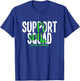 Support Squad Spinal Cord Injury Awareness T-Shirt - T-Shirt | Royal