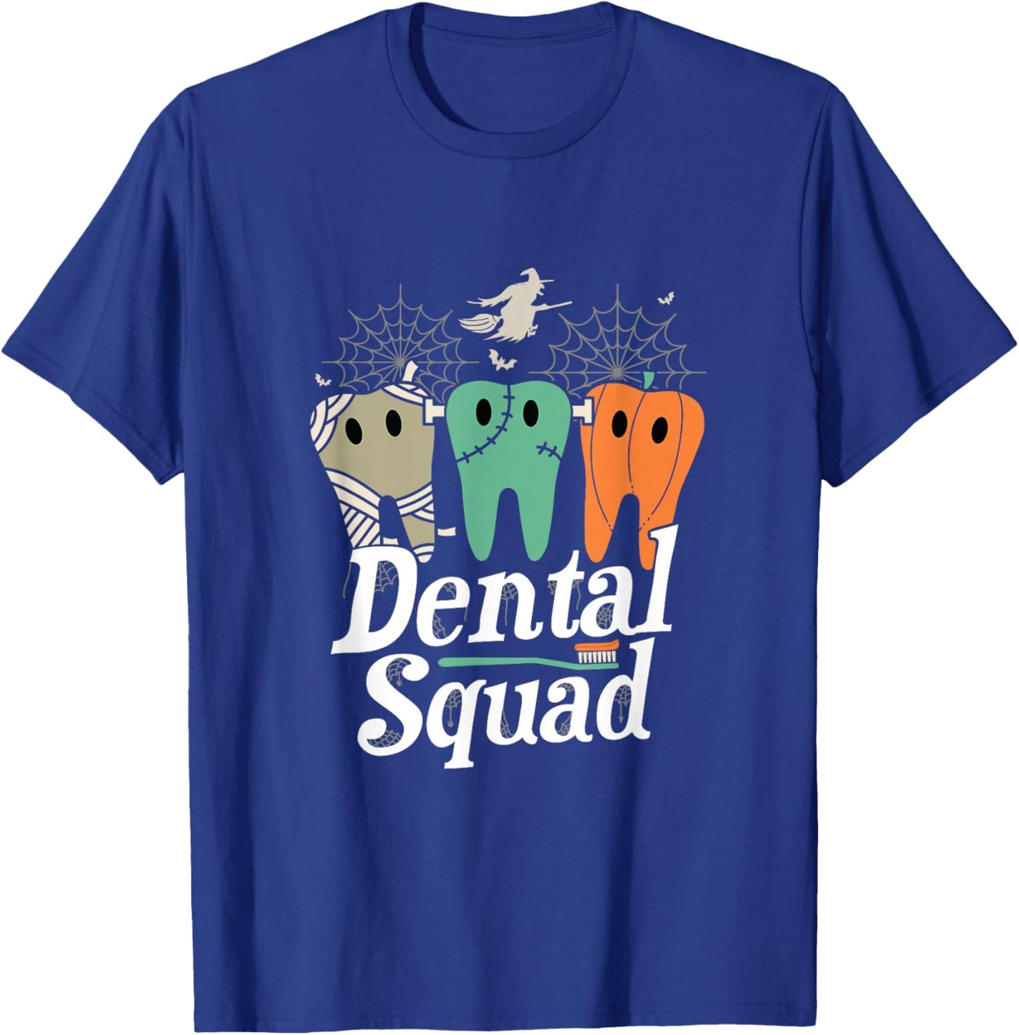 Dental Squad Halloween Costume Trick Or Treat Dentist T-Shirt - T-Shirt | Royal