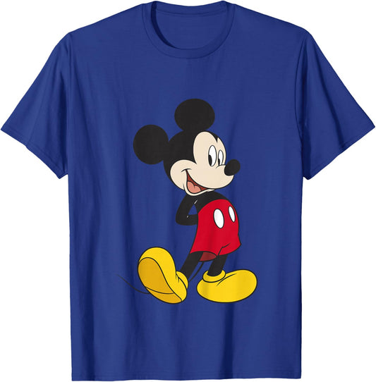 Kids Disney Mickey and Friends Mickey Mouse Classic Pose Youth T-Shirt - T-Shirt | Royal