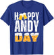 Vintage ANDY Gifts Name Matching Birthday Party Beer Lover T-Shirt - T-Shirt | Royal