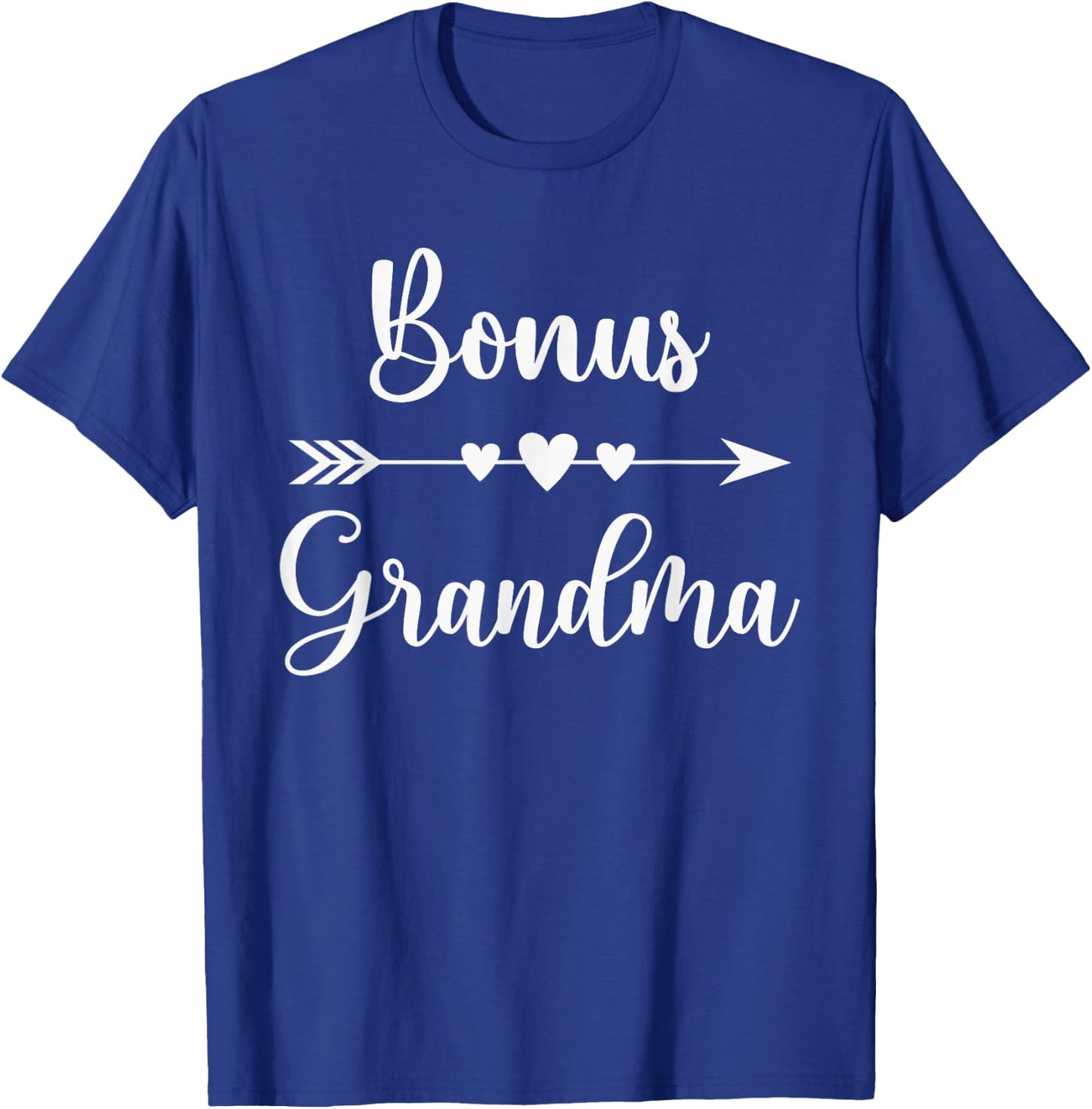 Bonus Grandma Mother's Day Step Grandma Gift Fun Grandmother T-Shirt - T-Shirt | Royal