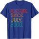Awesome Since July 2000 Anniversary Birthday 2000 Vintage T-Shirt - T-Shirt | Royal