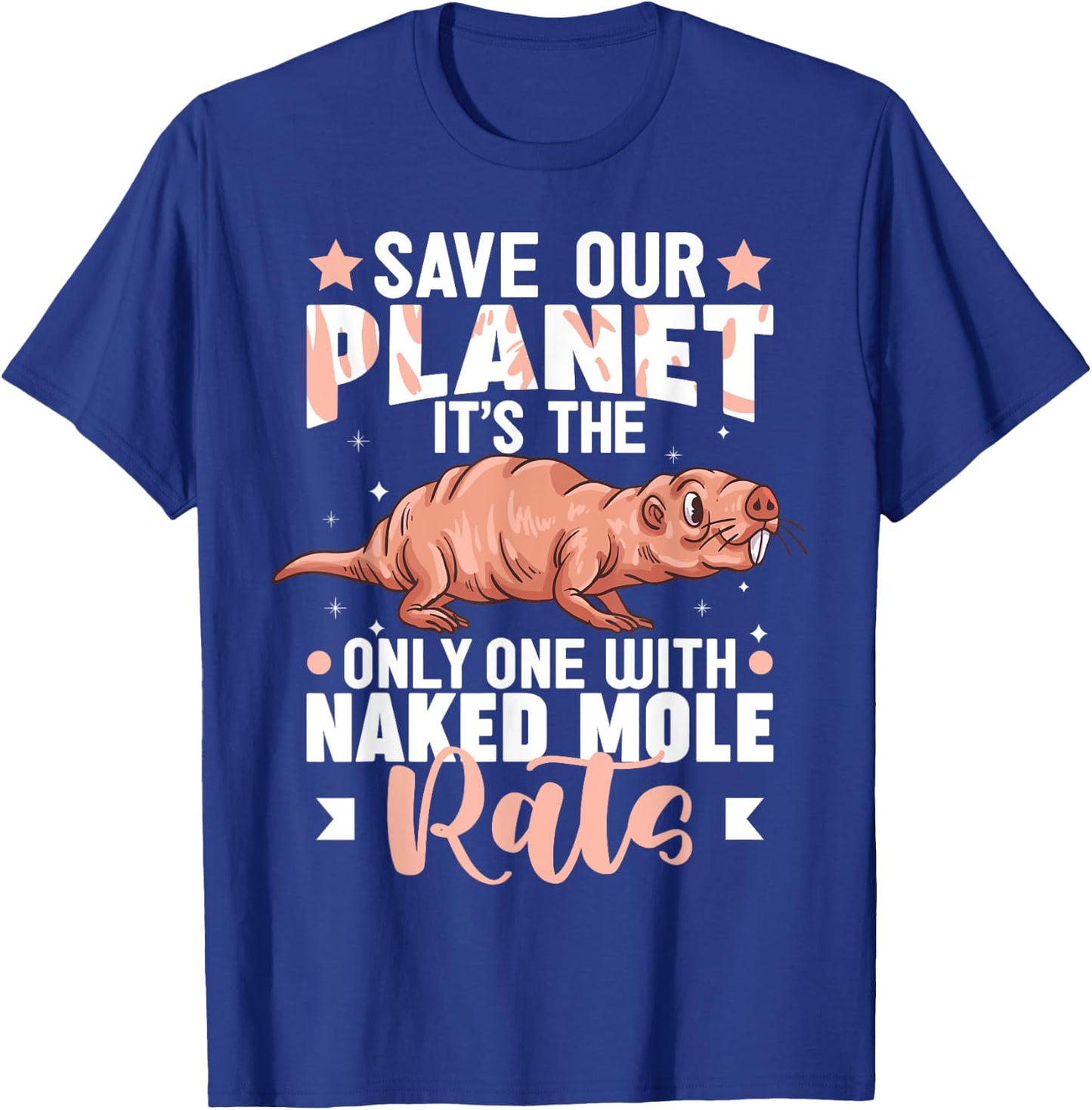 Naked Mole Rat Animals African Rodent T-Shirt - T-Shirt | Royal