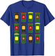 Funny Wheelie Bin T-Shirt - T-Shirt | Royal