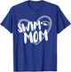 Swim Mom Float Heart T-Shirt - T-Shirt | Royal