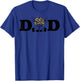 Highland Cow Dad T-Shirt - T-Shirt | Royal