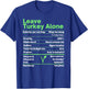 Vegan Thanksgiving Shirt Vegetarian Save a Turkey T-Shirt - T-Shirt | Royal