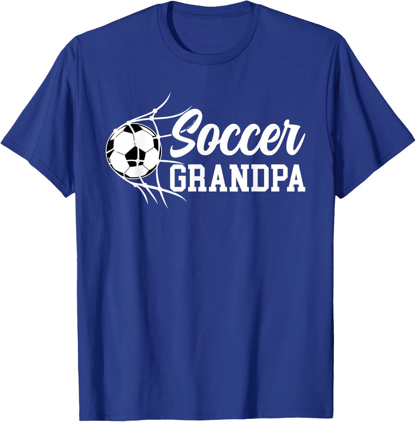 Soccer Grandpa Of A Soccer Player Grandfather T-Shirt - T-Shirt | Royal