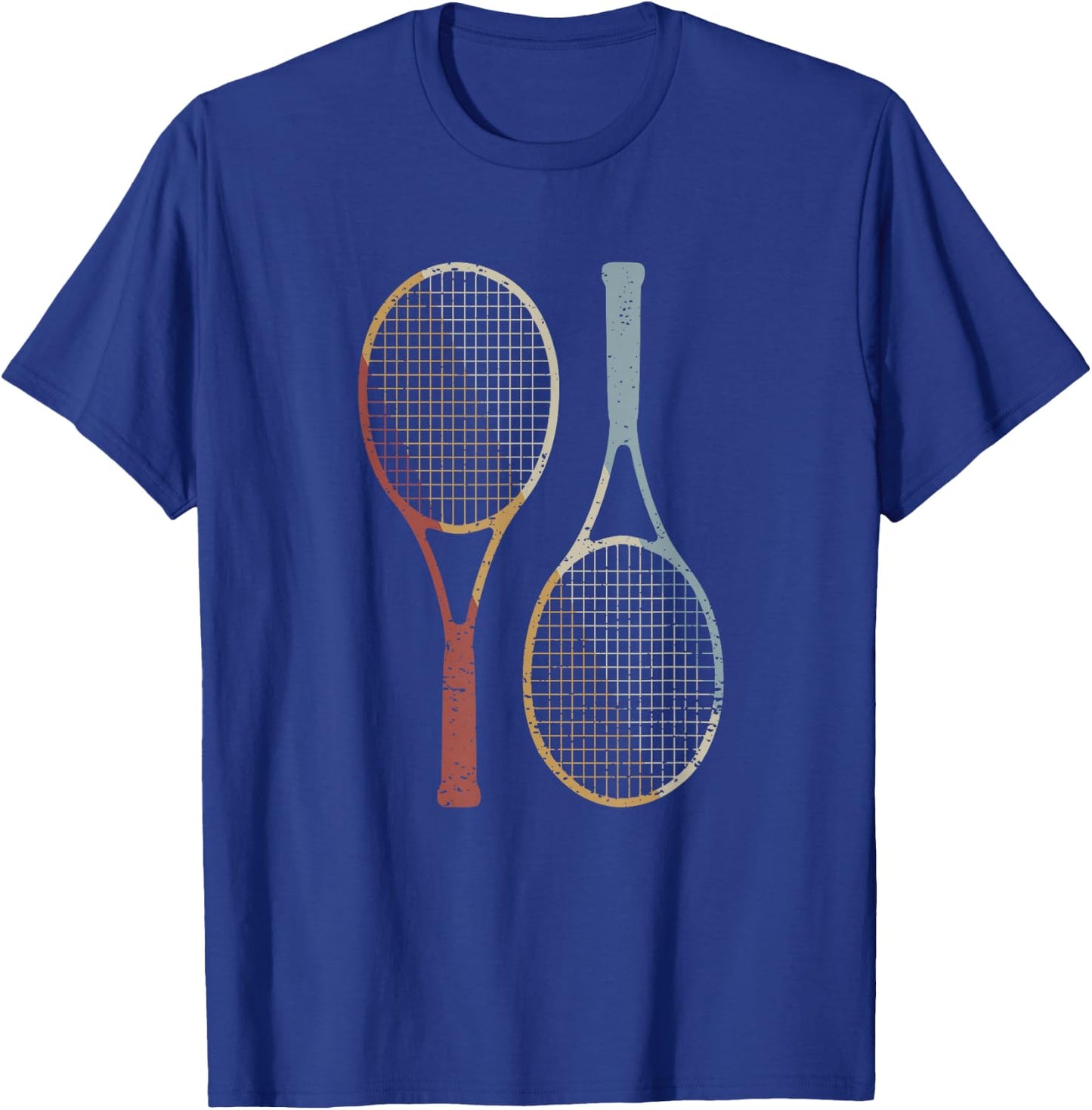 Tennis retro style vintage T-Shirt - T-Shirt | Royal