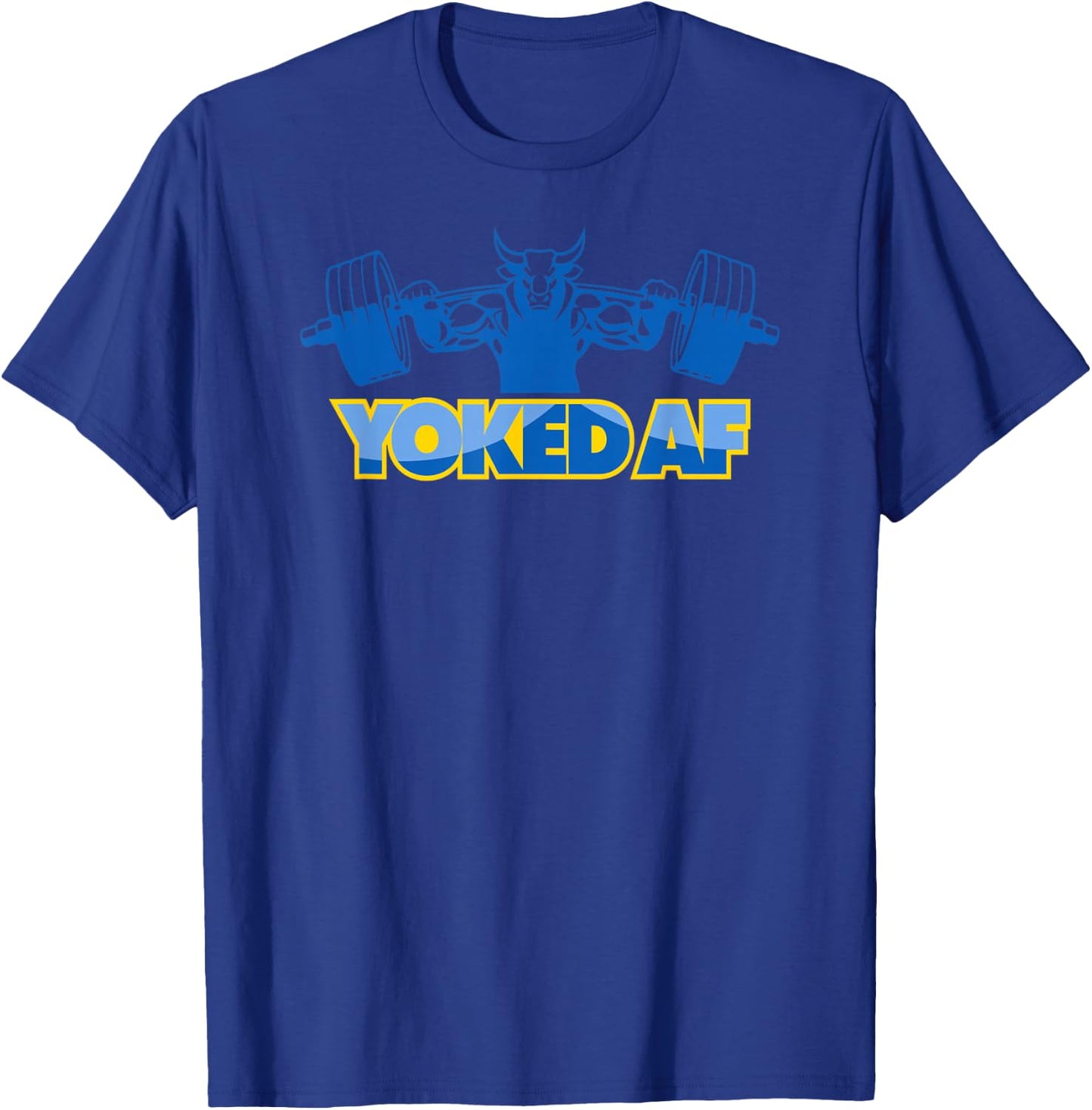 OG Yoked AF T-Shirt - T-Shirt | Royal