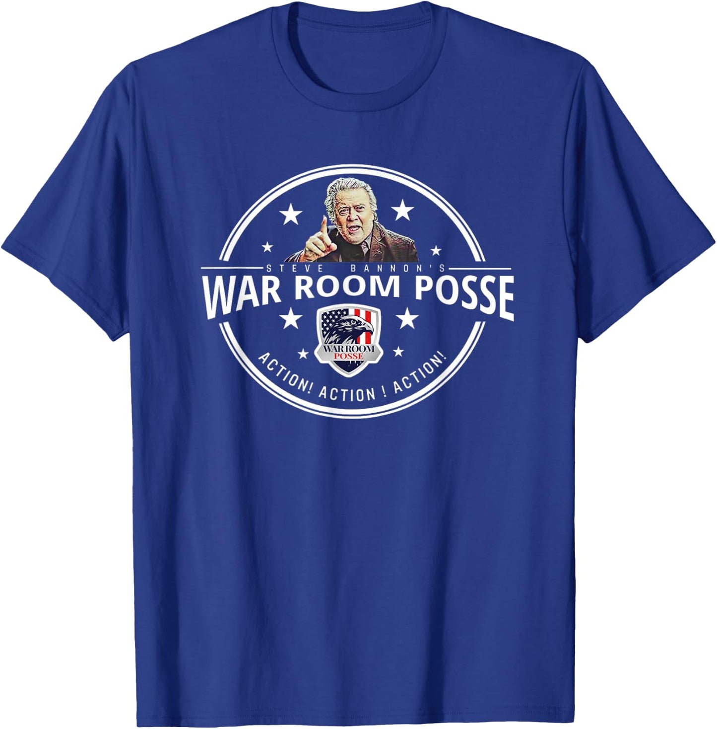 Bannon's War Room Posse Political Gift T-Shirt - T-Shirt | Royal