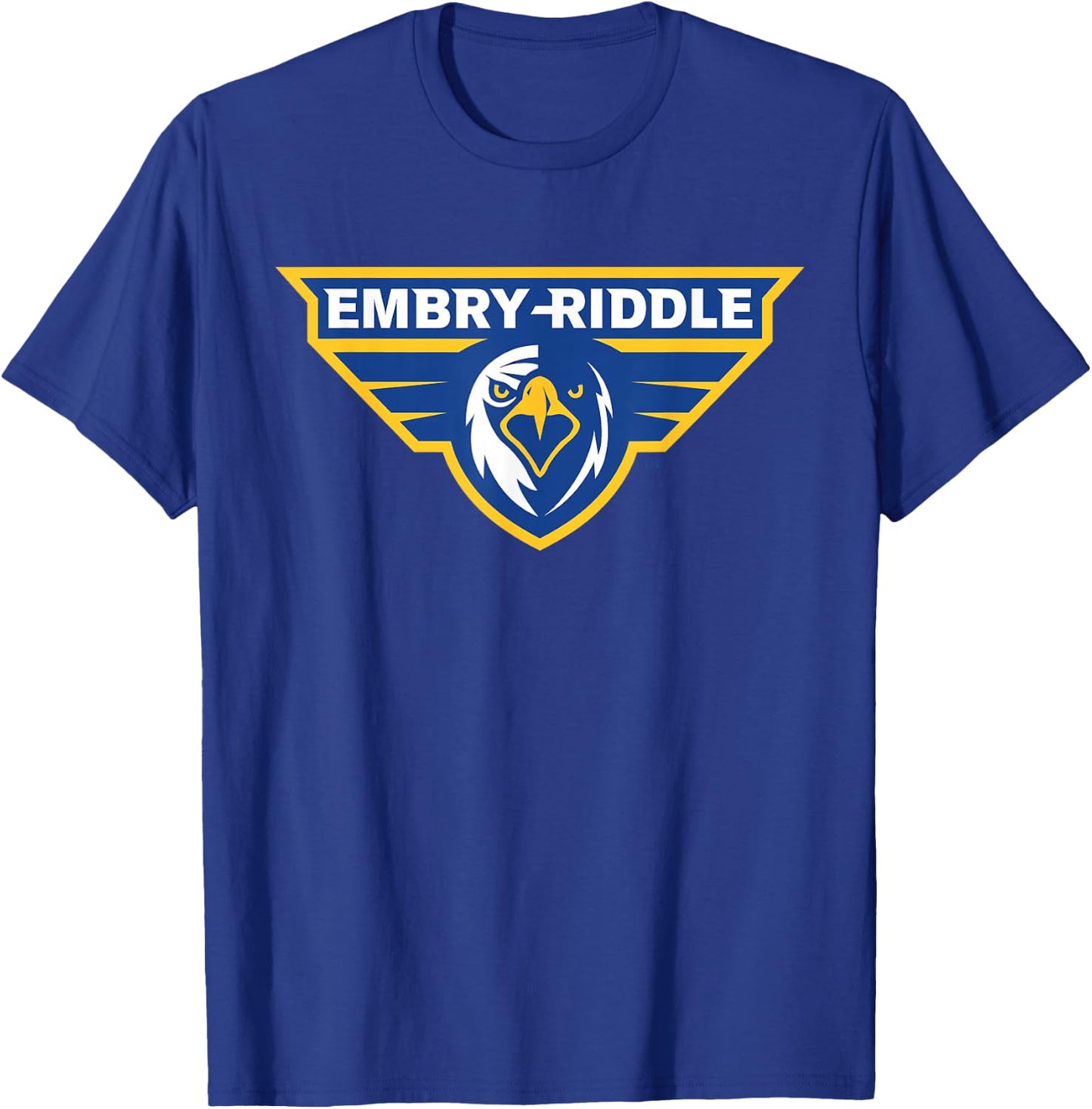 Embry Riddle University Eagles | Official NCAA | NCAFEMB001 T-Shirt - T-Shirt | Royal