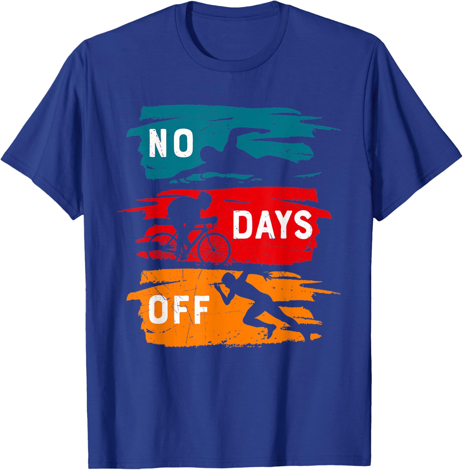Positive Motivational Sports Quote Swimming Inspiration T-Shirt - T-Shirt | Royal