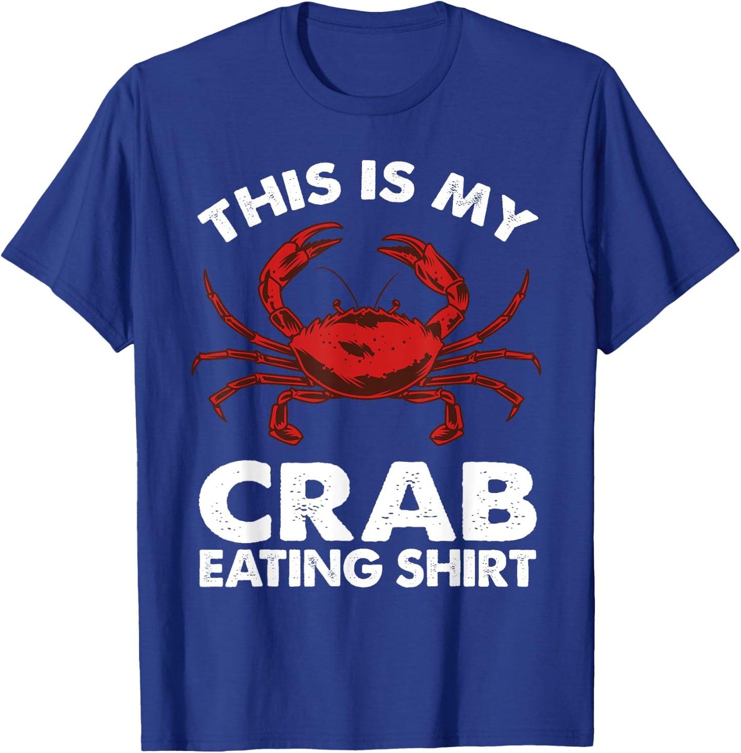 Cool Crab Women Crab Eating Crab Boil Lover Crabs T-Shirt - T-Shirt | Royal