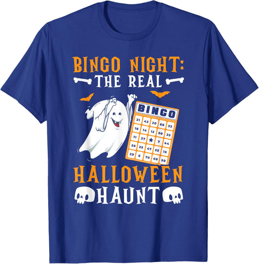 Bingo Halloween Trick Or Treat Bingo Player Bingo Caller T-Shirt - T-Shirt | Royal