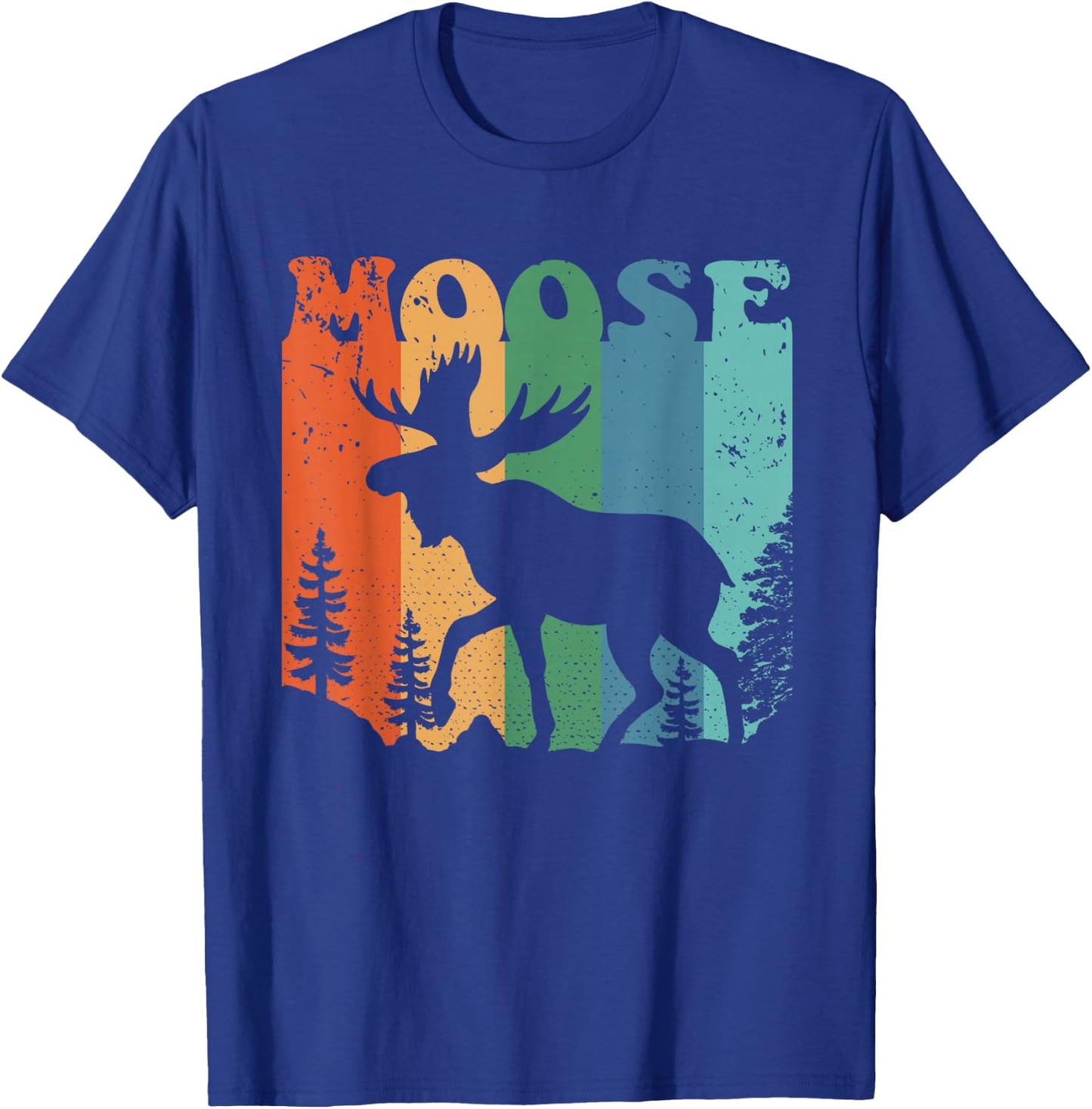 Moose Men Women Kids T-Shirt - T-Shirt | Royal