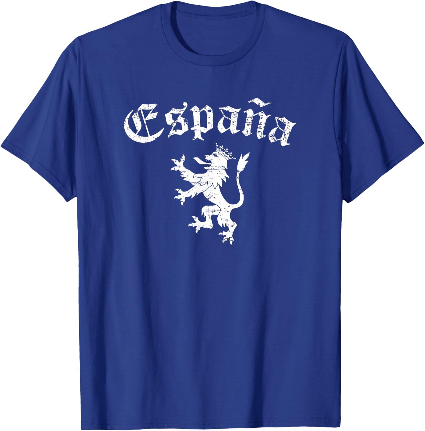 Espana Spain Lion Symbol Spanish Spaniard Pride T-Shirt - T-Shirt | Royal