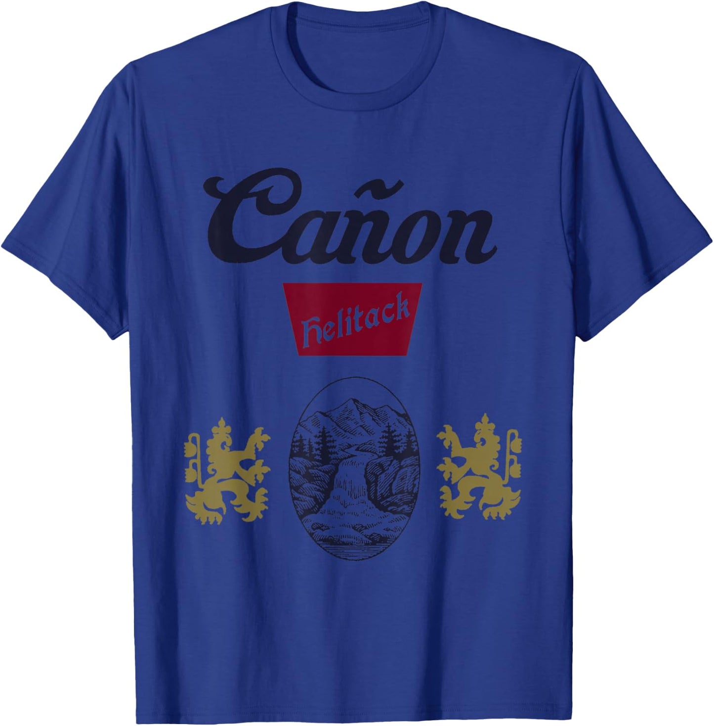 Canon Helitack T-Shirt - T-Shirt | Royal
