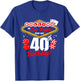 Las Vegas Birthday - Rolling in Vegas - Vegas 40th Birthday T-Shirt - T-Shirt | Royal
