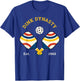 Funny Dink Pickleball Gifts and Dink Dynasty T-Shirt - T-Shirt | Royal