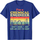 Chemical Engineer Chemical Teacher T-Shirt - T-Shirt | Royal