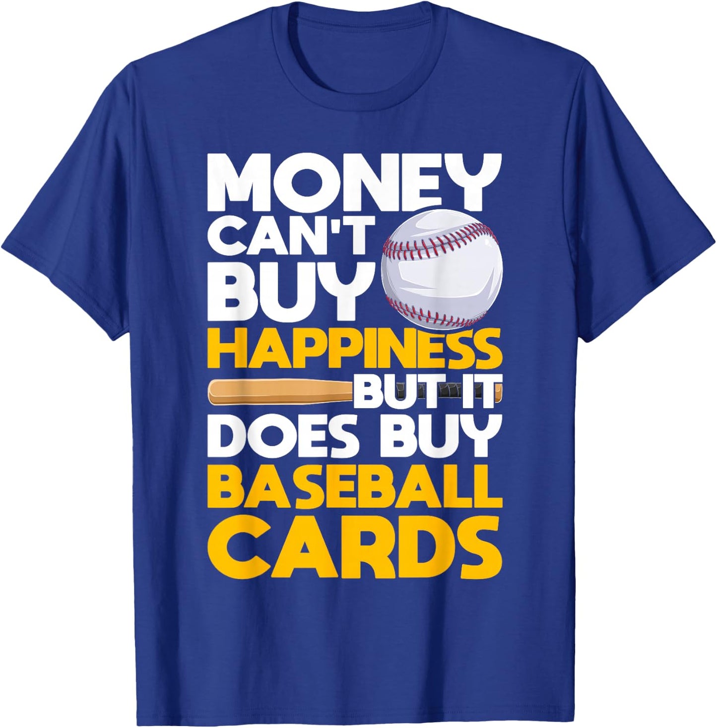 Sports Cards & Baseball Card Collector T-Shirt - T-Shirt | Royal