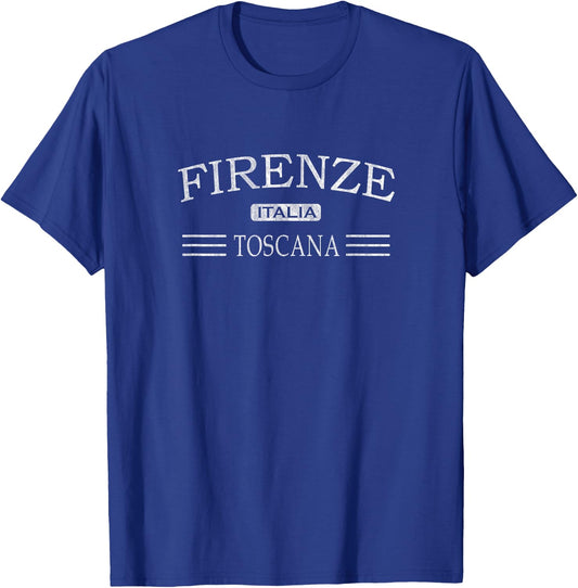 Firenze Toscana Italia - Florence Tuscany Italy CV1 T-Shirt - T-Shirt | Royal