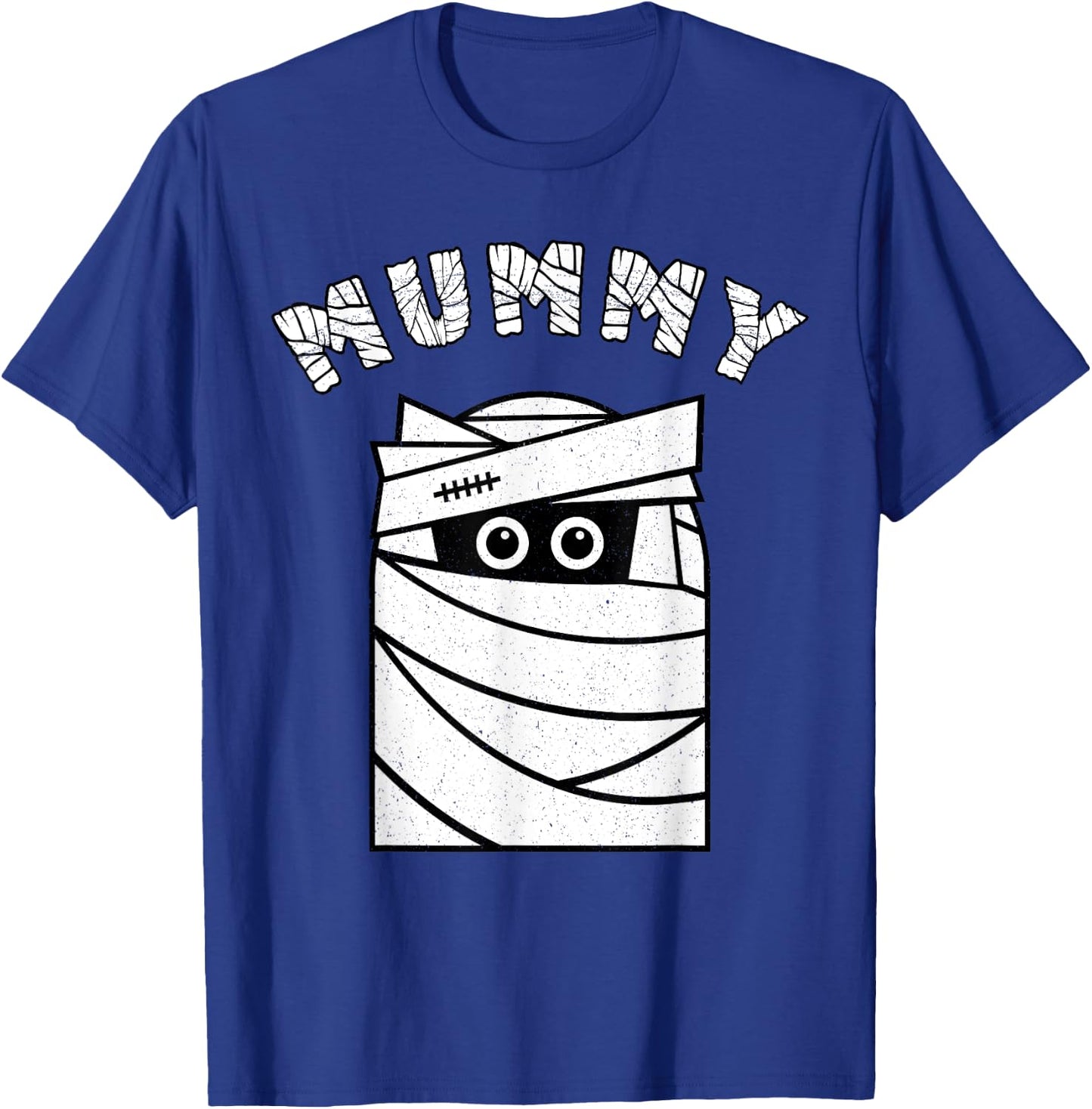 Mummy Ghost Costume Mom Halloween Decor Mummy Bandage T-Shirt - T-Shirt | Royal