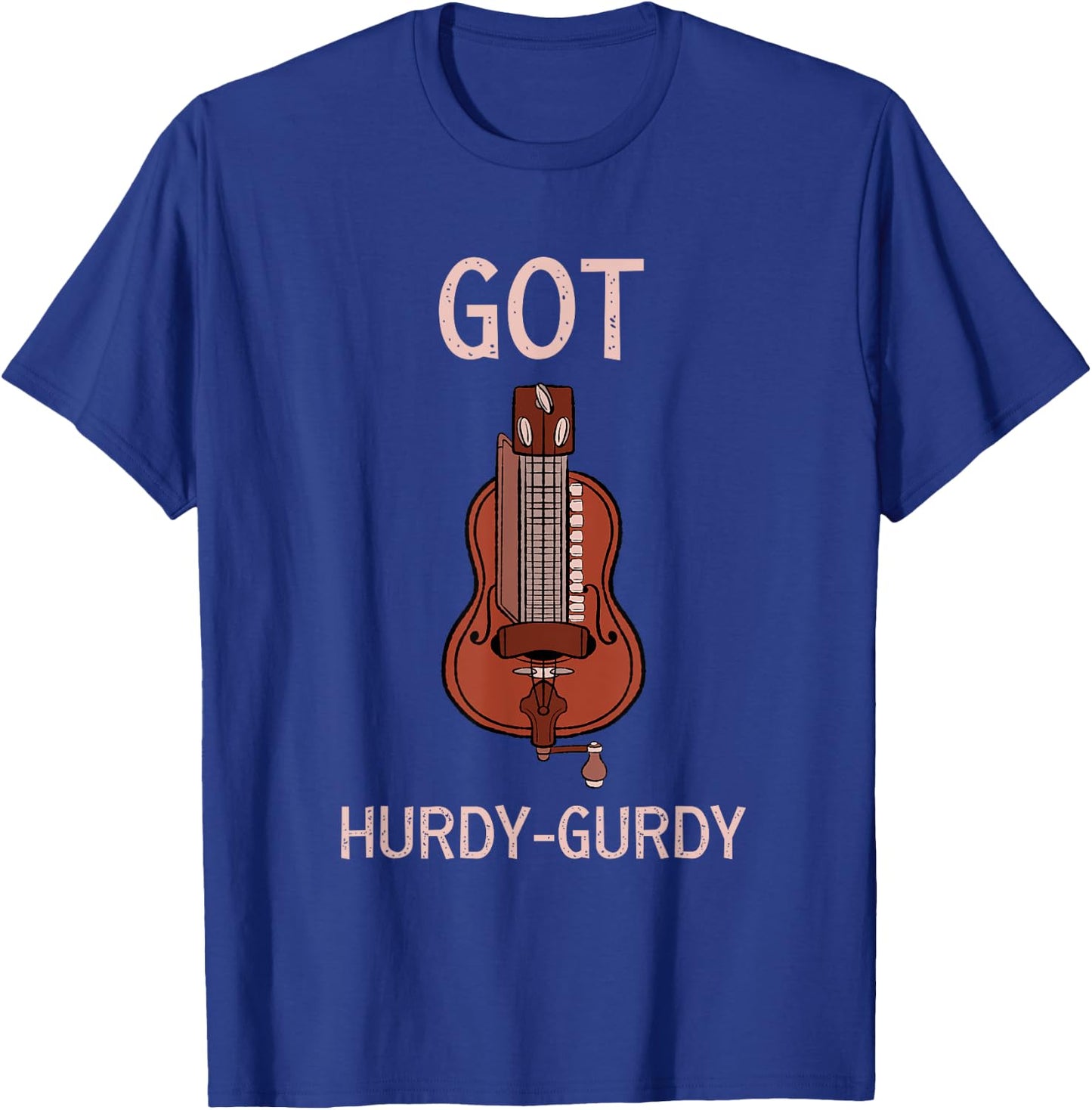 Hurdy Gurdy Medieval Instrument T-Shirt - T-Shirt | Royal