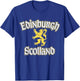 Edinburgh Scotland Rampant Lion T-Shirt - T-Shirt | Royal