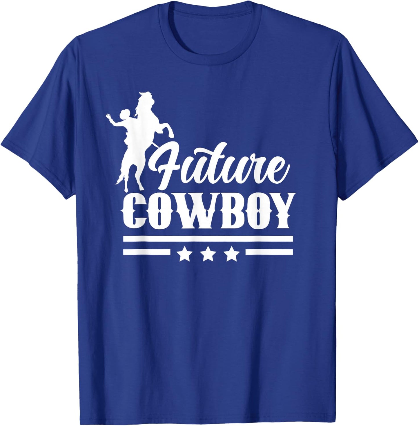 Future Cowboy Texas Cowboys Cute Sayings T-Shirt - T-Shirt | Royal