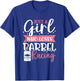 Barrel Race Women Just A Girl Who Loves Barrel Racing T-Shirt - T-Shirt | Royal