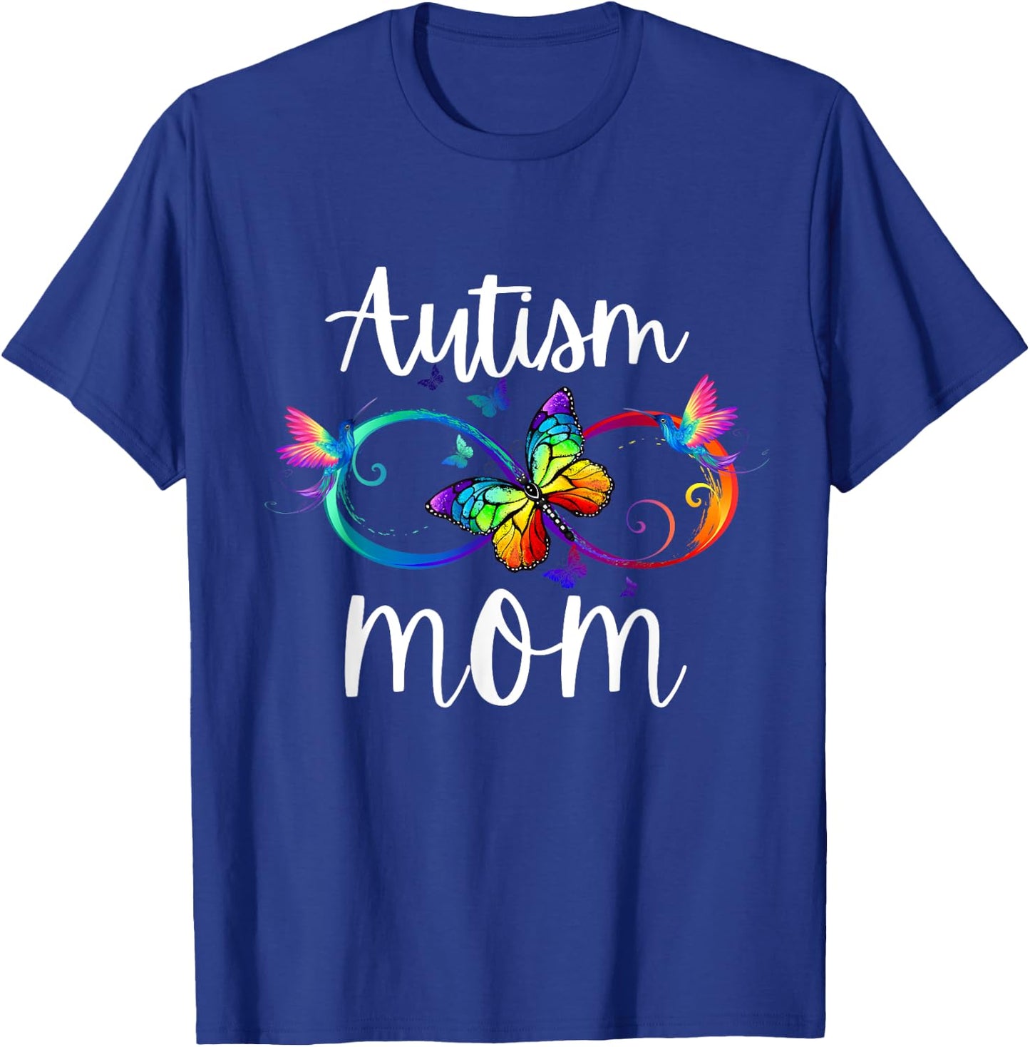 Autism Mom Neurodiversity ADHD ASD Autism Awareness T-Shirt - T-Shirt | Royal