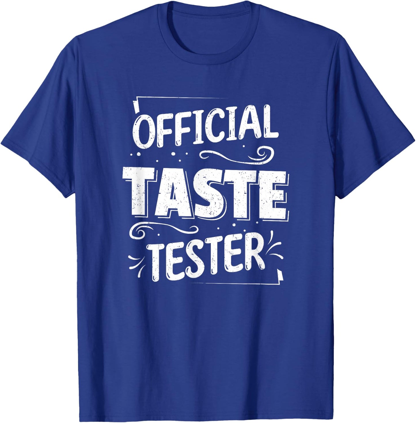 Cook Helper Gifts - Official Taste Tester T-Shirt - T-Shirt | Royal